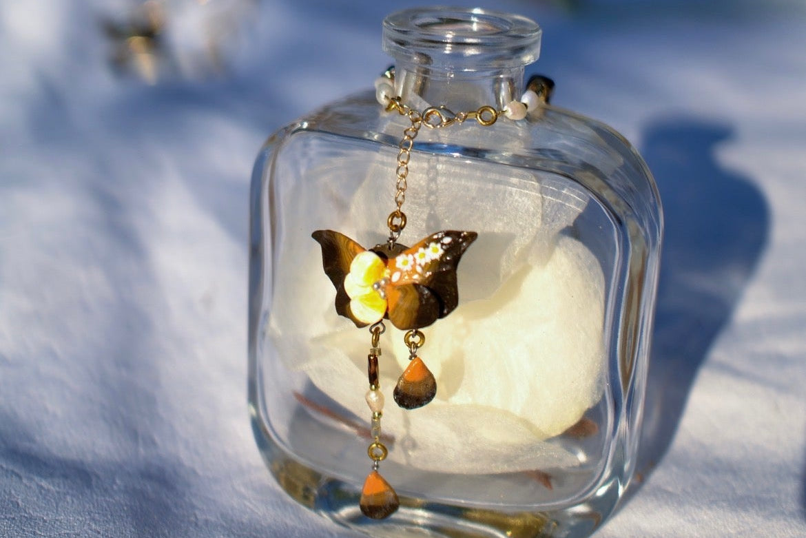 Butterfly Whispers Flower.Gold