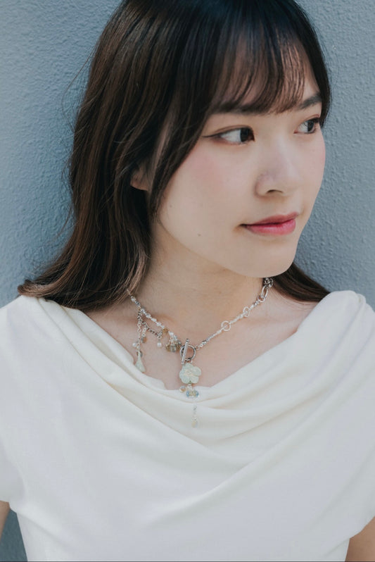 Honeydrew Petal Necklace
