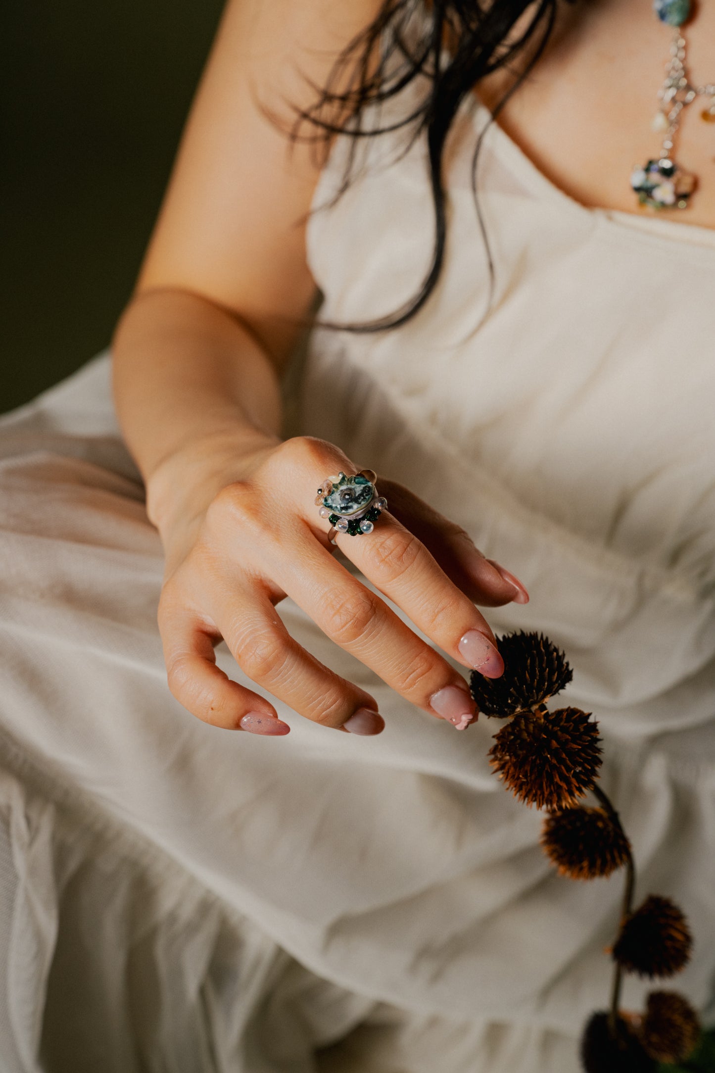 Flower in the Eye Ring