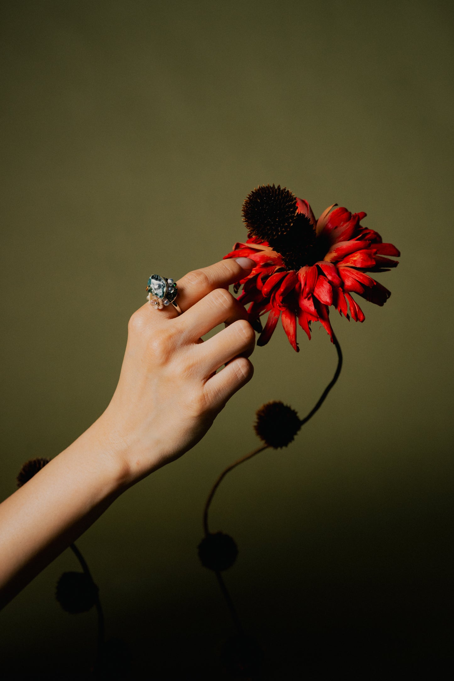 Flower in the Eye Ring